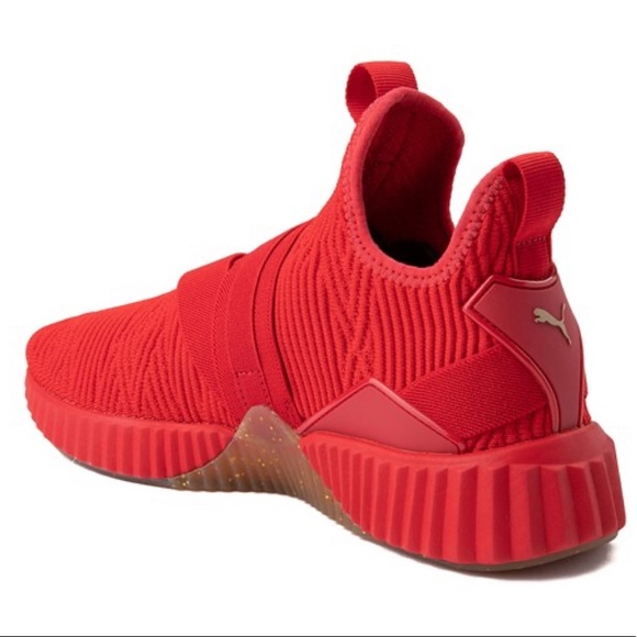 puma defy red